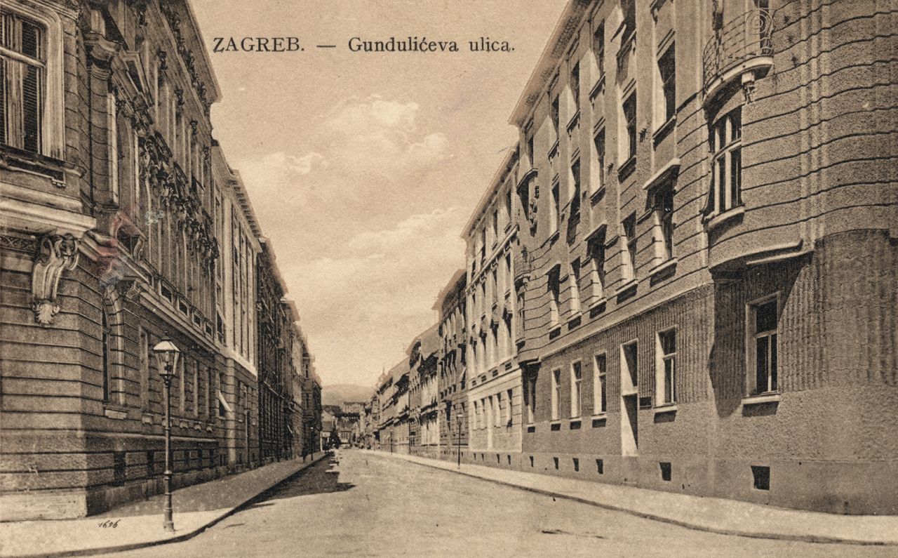 Gundulićeva ulica 1911. godine
